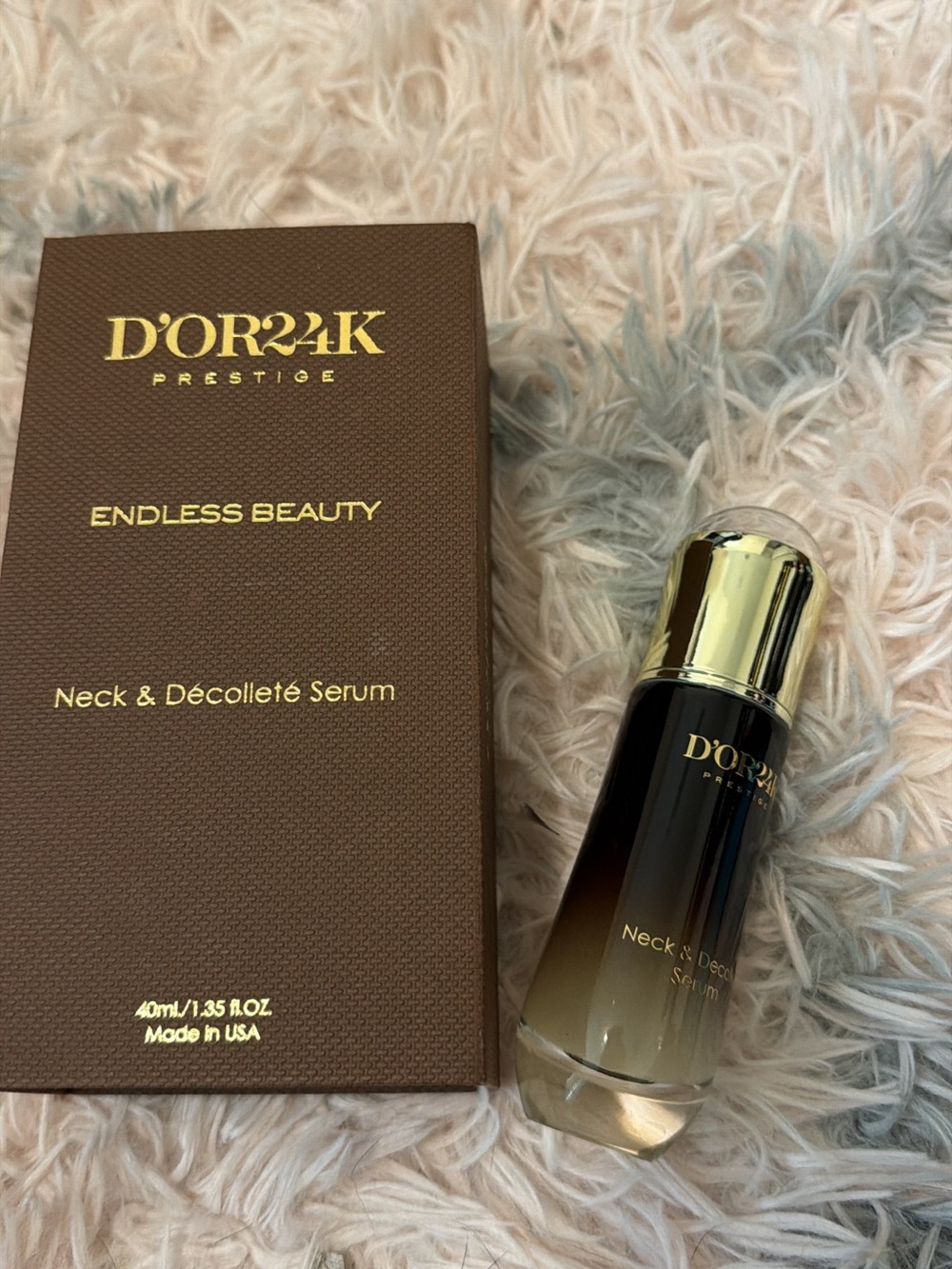 Endless Beauty Neck & Décolleté Serum - Brown/Gold